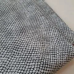 未着用　小紋　絞り　リーフ　鹿の子　ブルー　着物　105a d 2025年最新】鹿子絞りの人気アイテム - メルカリ