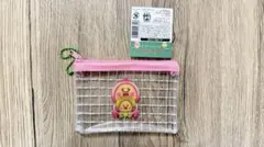 こびとづかん　ミニメッシュポーチ　モモジリ　セリア　Seria
