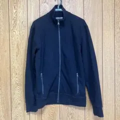 カークランドシグニチャー　ジッパー付きスウェット　ジャケット　黒のサムネイル