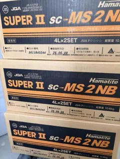 ハマタイト スーパーⅡ SC-MS ノンブリード 4L×2缶 - メルカリ