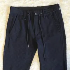 NICOLE ジャガード 立体生地 イージーパンツ サイズ44 ドローコード