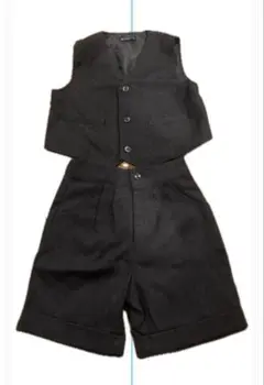 子供用　フォーマル ベスト ショートパンツ セット 95cm