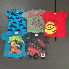 Tシャツ 男の子　サイズ　80cm  5点　セット　まとめ売り