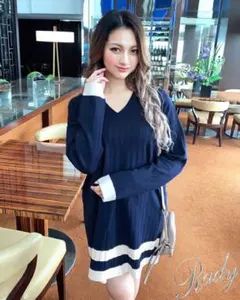 Rady ラインニットワンピースS