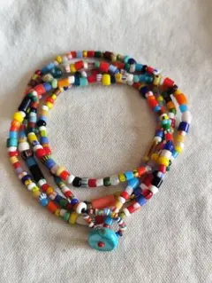 ✳Xmas✳beads -*colorful*-long necklace
