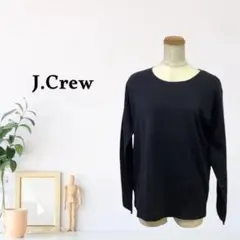 zG1806【S】J.Crew Tシャツ/カットソー 長袖 クルーネック 無地のサムネイル