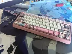 【韓国限定】原神　キーキャップ　キーボード　甘雨　　刻晴　PCラウンジ 韓国限定】原神 キーキャップ キーボード 甘雨 刻晴 PCラウンジ - メルカリ