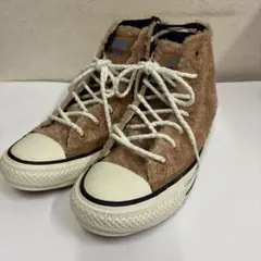 【新品・未使用】レア　ディズニー　ダッフィー　コンバース　22.5㎝ コンバース×ダッフィーの“ふわふわ”を表現したスニーカー - 東京