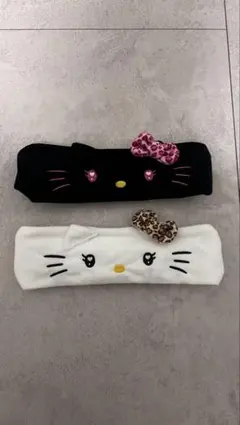 ハローキティ ヘアバンド 2点セット　ギャル