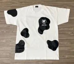 90's REAL USA製 乳製品メーカー 牛柄 大判プリントTシャツ XL