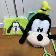 グーフィー ポシェット Poppin' Goods 顔 ダイカット ポーチ - メルカリ