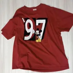 MICKEY INC Tシャツ XXLサイズ レッド