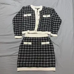 INGNI ツイード ニット セットアップ ジャケット スカート