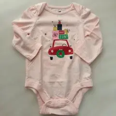 baby GAP ホリデー柄ベビーロンパース 6-12ヶ月