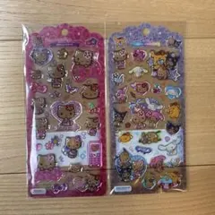 ドロップジュエリーシール　サンリオキャラクターズ　日焼けキティ　2点セット
