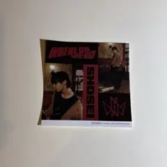 JO1 WHERE DO WE GO 大平祥生 初回盤A ステッカー