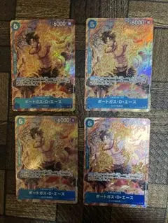 ワンピースカード ポートガス・D・エース OP08−052 Rパラレルのサムネイル