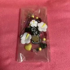 トコナツバケーションデザインシリーズ シークレットストラップ ハローキティ(黒)