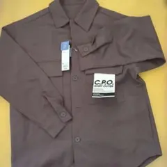 GU　CPOシャツ　長袖　M