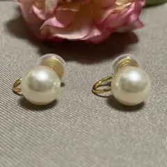 10mmパールイヤリング 上品 フォーマル 痛くなりにくい 入学式卒業式 結婚式