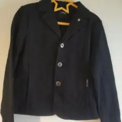 COMME CA ISM ブラックジャケット 120A