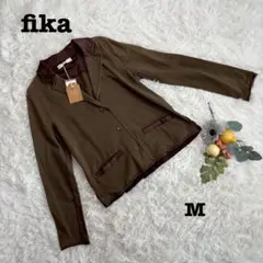良品❤️fika/レディースジャケット/ カーキ色/サイズM