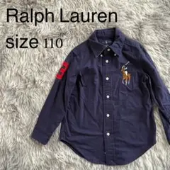RALPH LAUREN ラルフローレンビッグポニー刺繍　ボタンダウン長袖シャツ