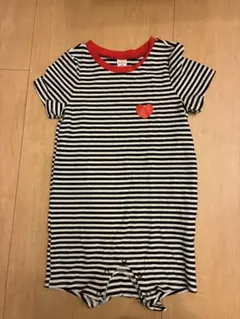 SHEIN ストライプロンパース 18-24ヶ月