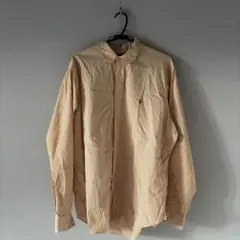 Ralph Lauren XXL オレンジストライプシャツ