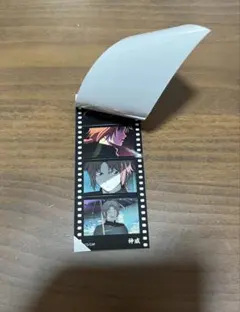 銀魂　劇場　入場特典　フィルム風シール　神威