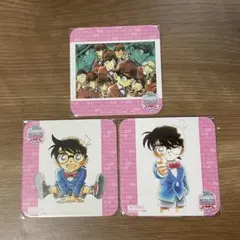 名探偵コナン 30周年 コナンカフェ コースター 3点セット