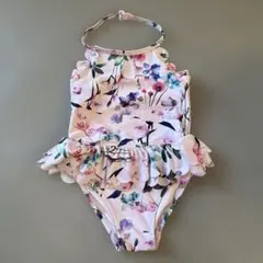 next 花柄フリルベビー水着 12-18ヶ月