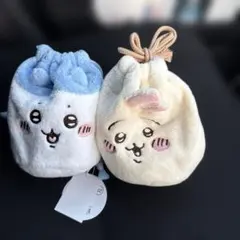 (158)ちいかわ巾着ポーチ2個セット