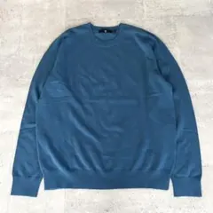 UNIQLO +J ニットセーター 【L】カシミア混 ブルー系 ジルサンダー