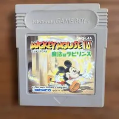 MICKEY MOUSE IV 魔法のラビリンス ゲームボーイ