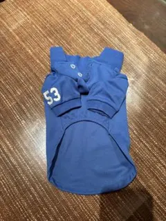 犬服 ポロシャツスタイル 青 S 53