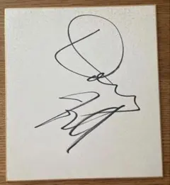 RADWIMPS 野田洋次郎 直筆サイン色紙 ラッドウィンプス - メルカリ