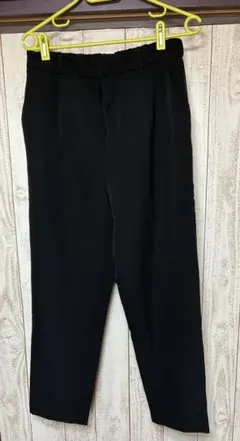 GU ストレッチテーパードパンツ　XL ブラック