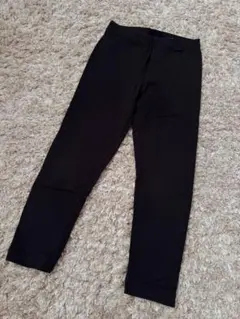 ユニクロ　極暖　ヒートテックコットンタイツ　ブラック　100cm