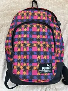 PUMA チェック柄リュックのサムネイル