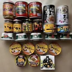 缶詰、瓶詰め 23点 コーンビーフ、おでん、あいこちゃんなど まとめてのサムネイル