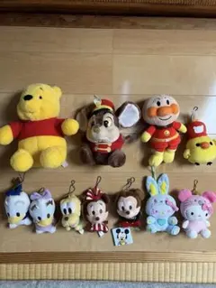 全13点】サンリオ ディズニー ぬいぐるみ まとめ売り 詰め合わせ