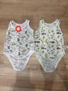 ベビー肌着 80cm 動物柄・植物柄