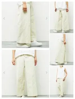 LIDNM Linen Ranch 5P Pants リドム リネン パンツ - メルカリ