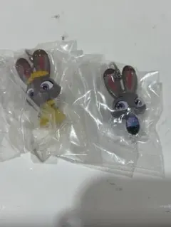 ズートピア2 めじるしアクセサリー　ジュディ　2個セットのサムネイル