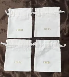 Dior 巾着袋 4枚セット