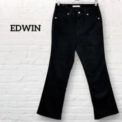 エドウィン EDWIN ブラックデニム 31 日本製 ストレッチ 黒パンツ