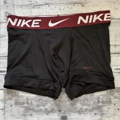 新品　ナイキ　NIKE ボクサーパンツ　S1枚　黒赤　ドライフィットのサムネイル