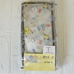 新品未開封 ポケピース スクエア 3COINS 収納ボックス スリコ ポケモン