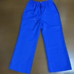 niko and...青のワイドパンツ ゴムウエスト